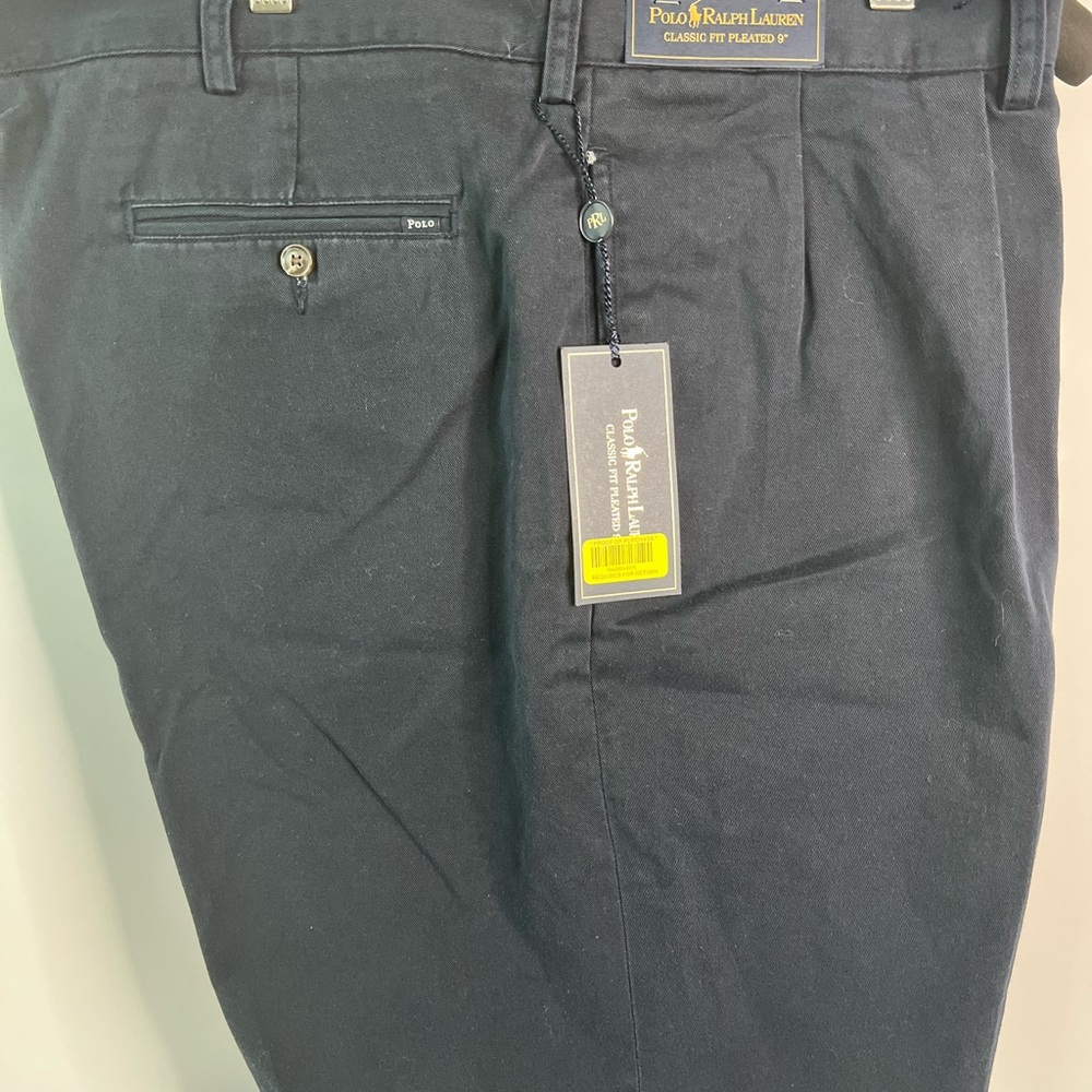 NWT Polo by Ralph Lauren Navy Classic Fit Casual Preppy Chinos - 42